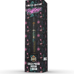 PuffKingz Premium Vape — Black Maple (1g)