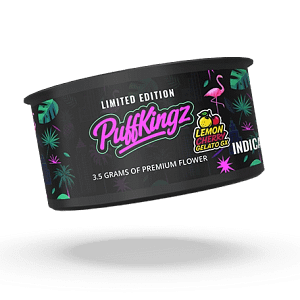 Puff Kingz Premium THCA Flower — Lemon Cherry Gelato(3.5g)